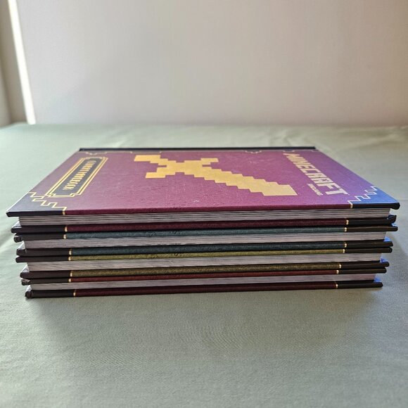 4 Minecraft Mojang Hardcover Books - Redstone, Combat, Beginner's & Construction - Picture 6 of 12